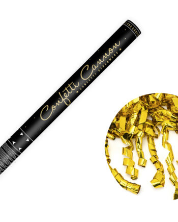 Κανονάκι streamer με χρυσές κορδέλες (60cm)